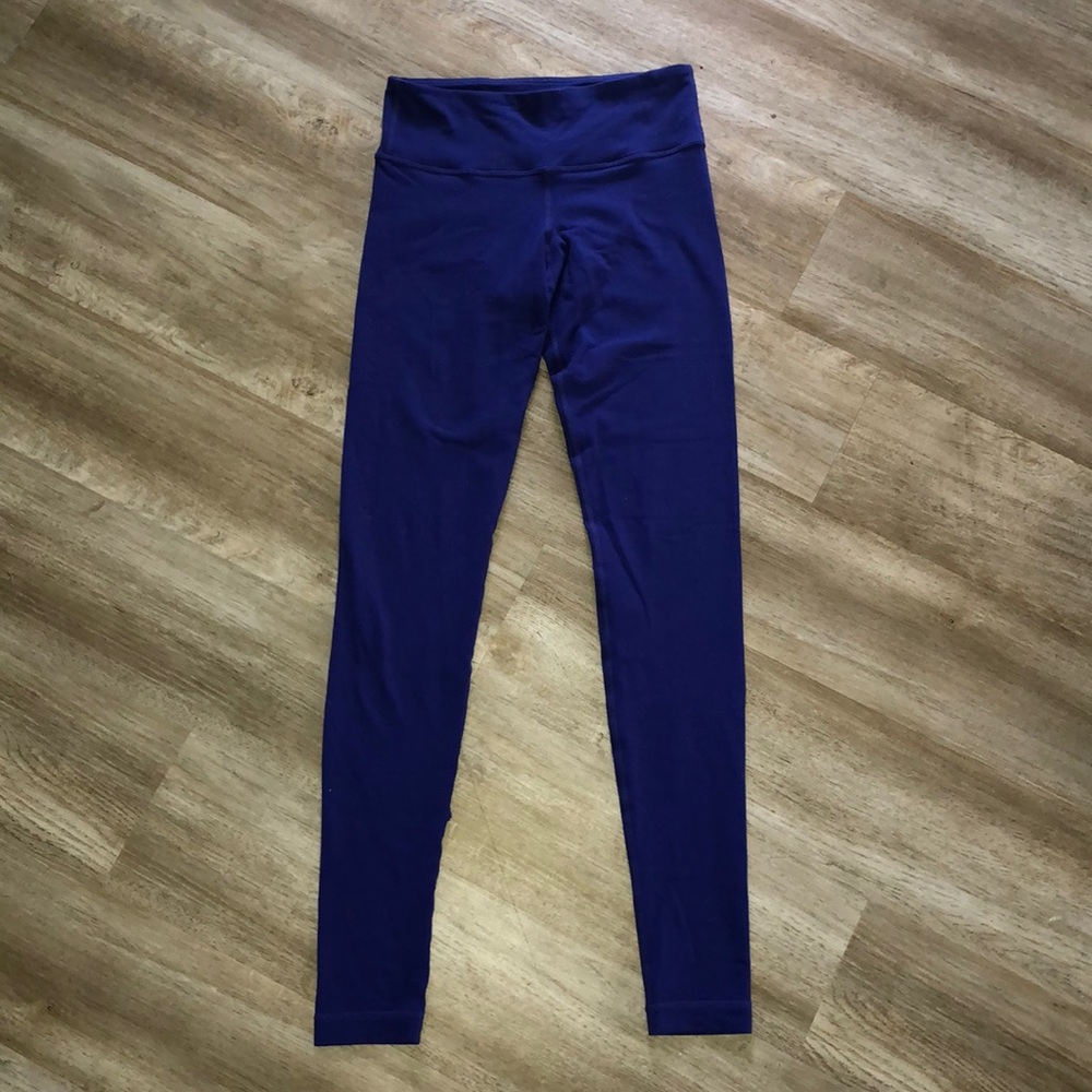 Blue Lululemon Leggings